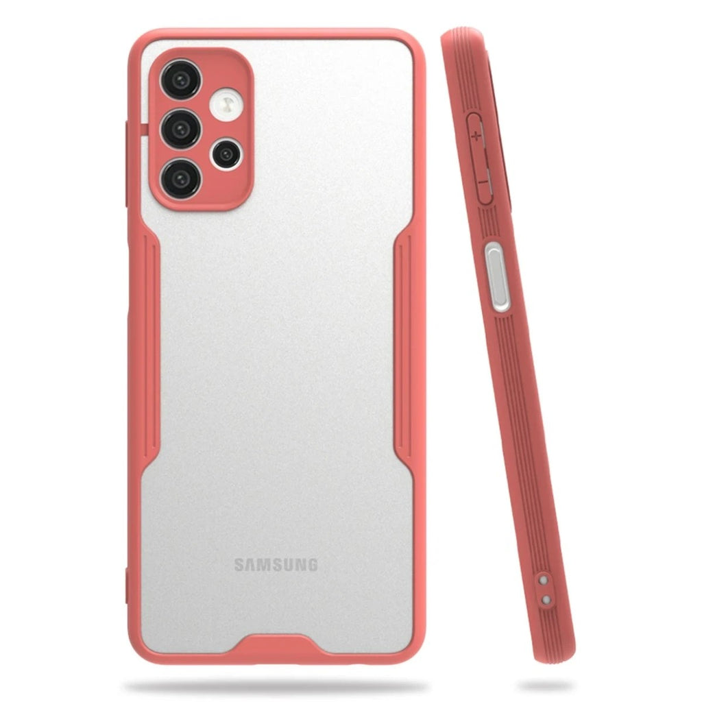 Mey İthalat® Samsung Galaxy A72 Kılıf Platin Silikon - Pembe