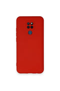 Mey İthalat® General Mobile GM 20 Kılıf Nano içi Kadife Silikon - Kırmızı