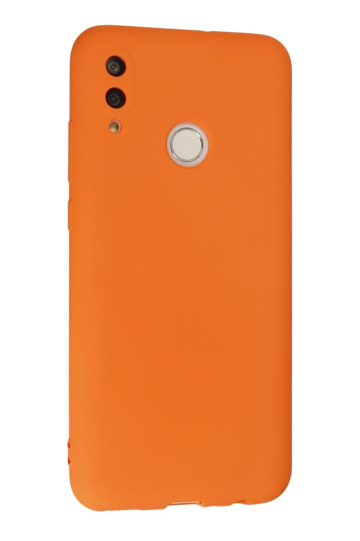 Mey İthalat® Huawei P Smart 2019 Kılıf Nano içi Kadife Silikon - Turuncu