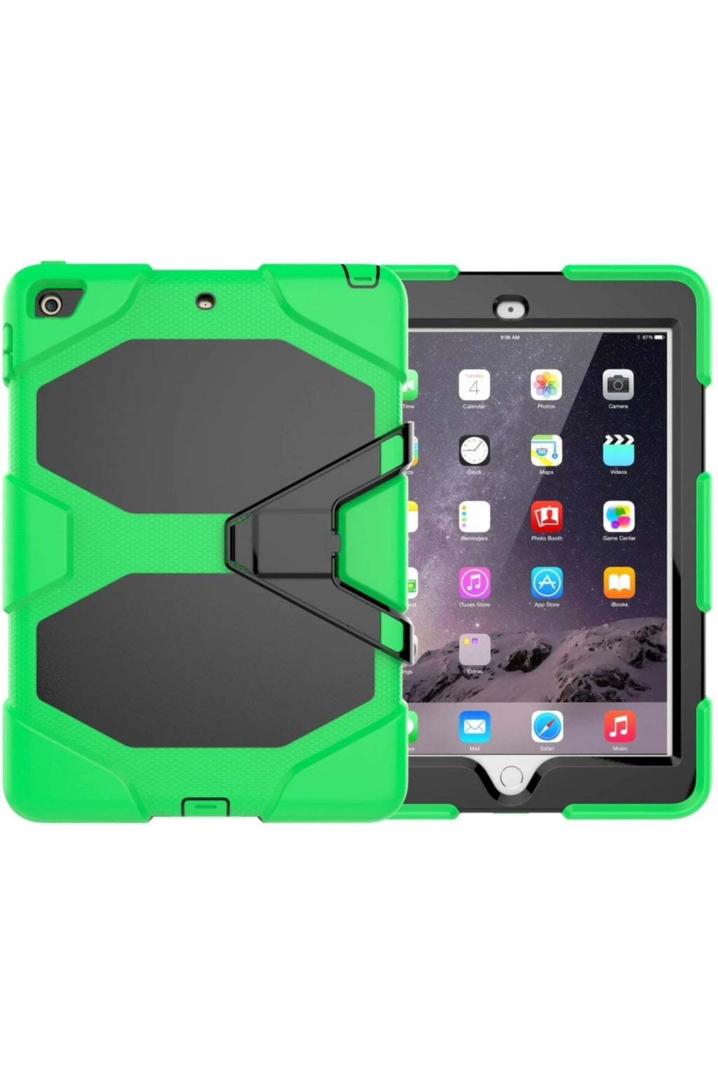 Mey İthalat® iPad 5 Air 9.7 Kılıf Griffin Tablet Kapak - Yeşil