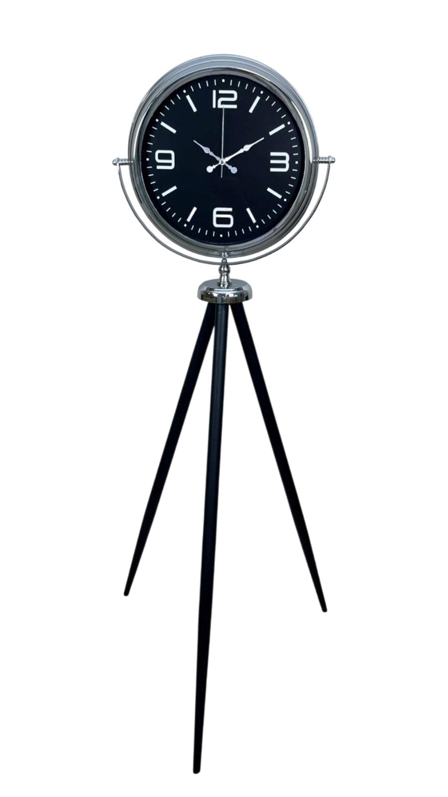 Krom Asil Tripod Ayaklı Saat