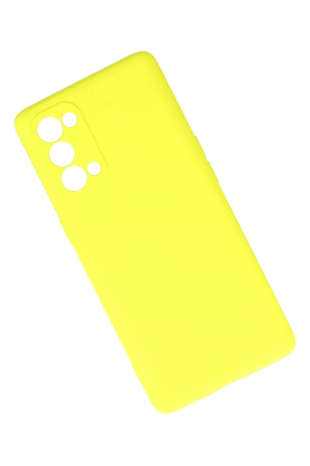 Mey İthalat® Reno 5 Pro Kılıf First Silikon - Sarı