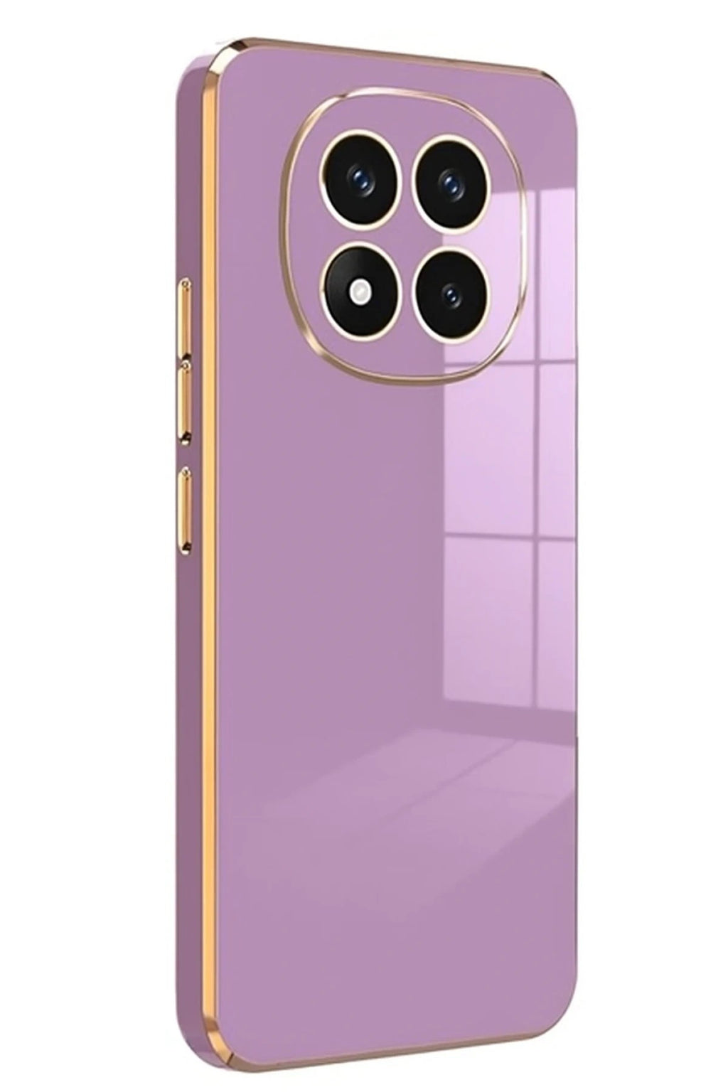 Mey İthalat® Redmi Note 14 Pro 4G Kılıf Volet Silikon - Mor