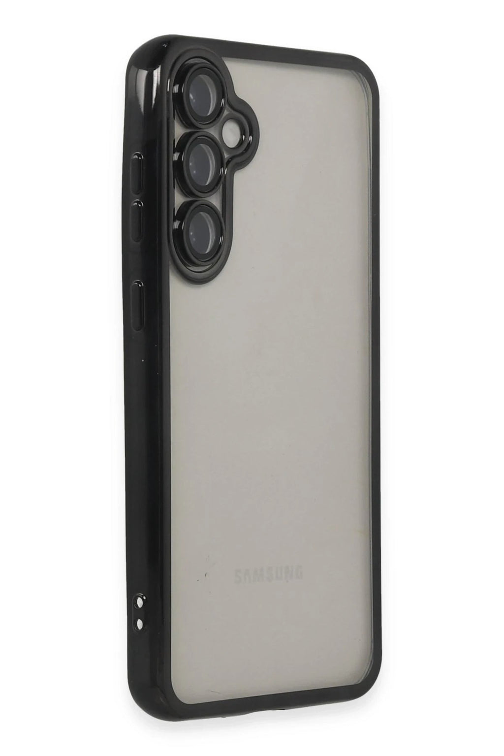 Mey İthalat® Samsung Galaxy S23 FE Kılıf Lensli Silikon - Siyah