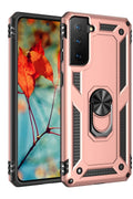 Mey İthalat® Samsung Galaxy S21 Kılıf Sofya Yüzüklü Silikon Kapak - Rose