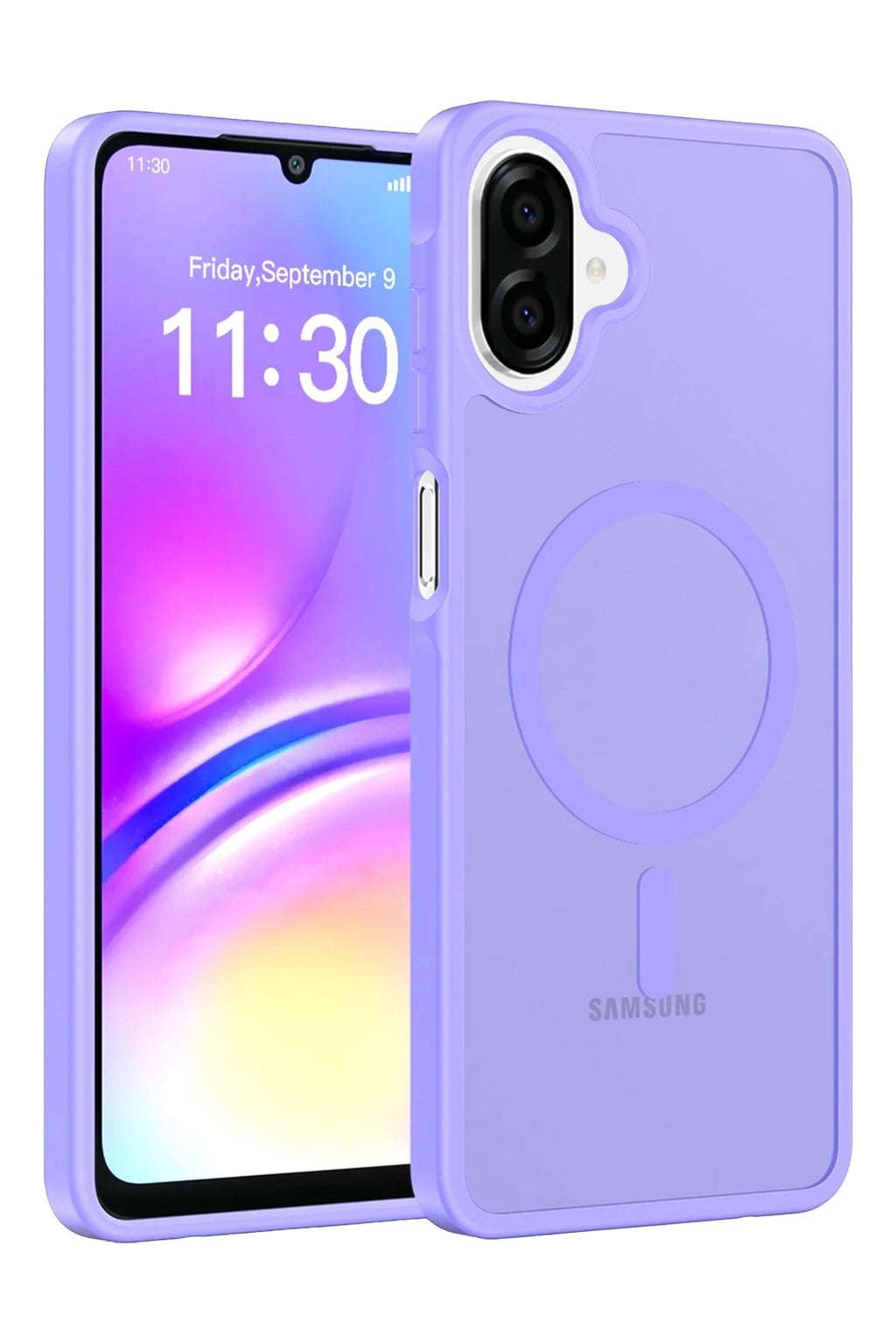 Mey İthalat® Samsung Galaxy A07 4G Jota Magsafe Kapak - Lila