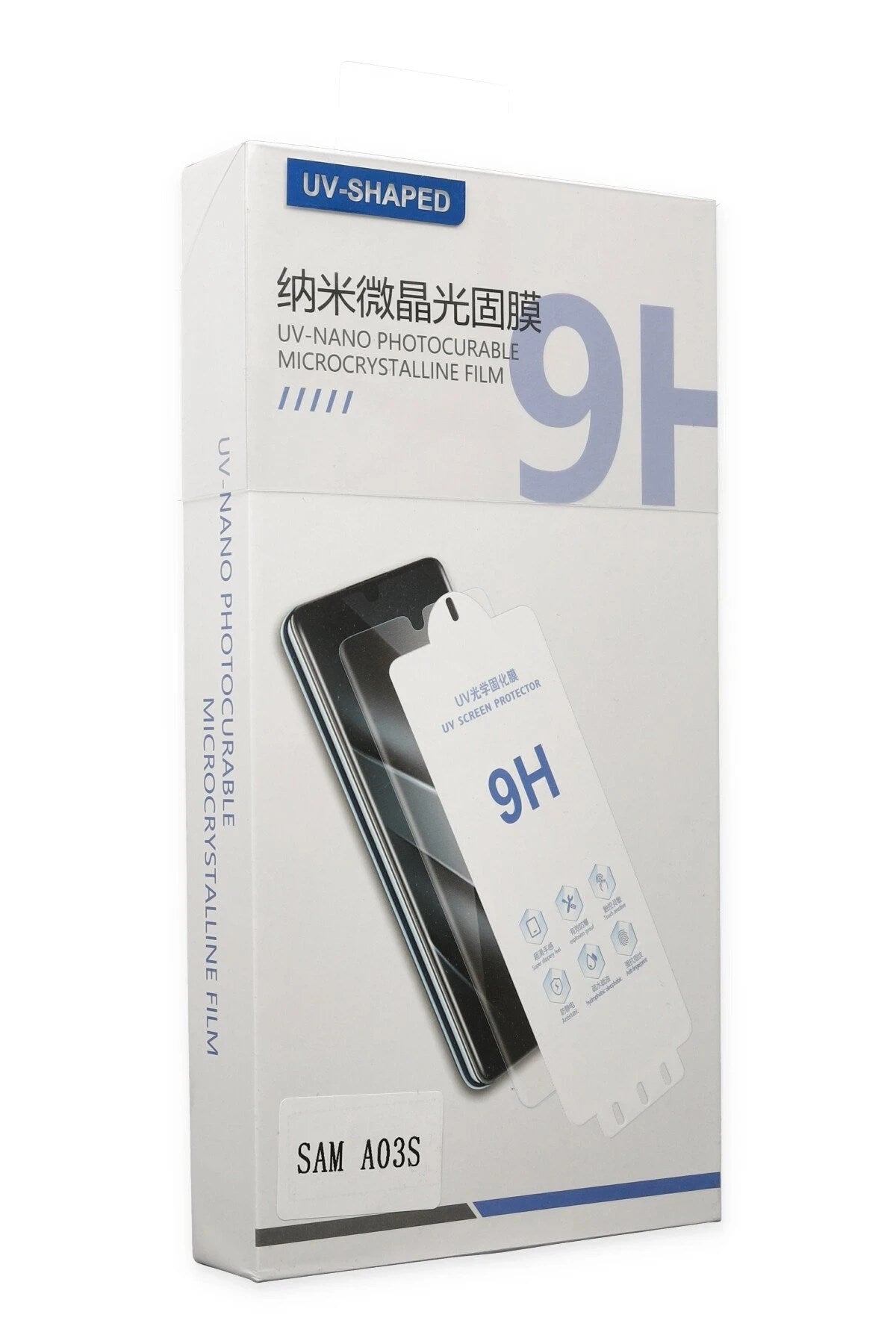 Mey İthalat® Samsung Galaxy A12 Uv Polymer Nano Ekran Koruyucu