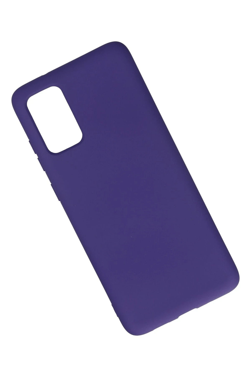 Mey İthalat® Samsung Galaxy S20 Plus Kılıf Nano içi Kadife Silikon - Mor