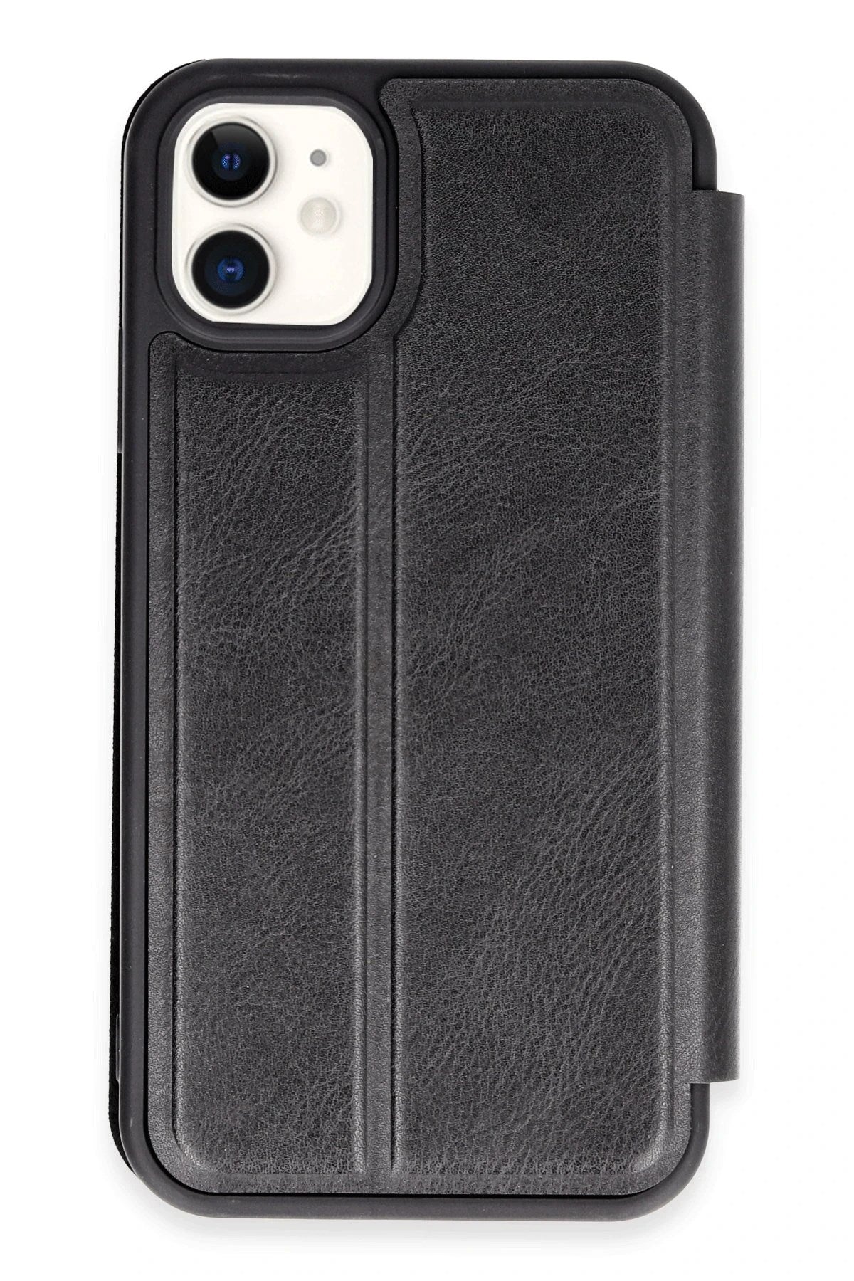 Mey İthalat® iPhone 11 Kılıf Flip Cover - Siyah