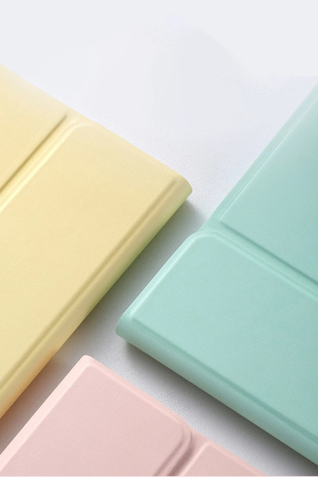 Mey İthalat® iPad Pro 12.9 (2022) Kılıf KC01 Smart Klavyeli Tablet Kılıfı - Pembe