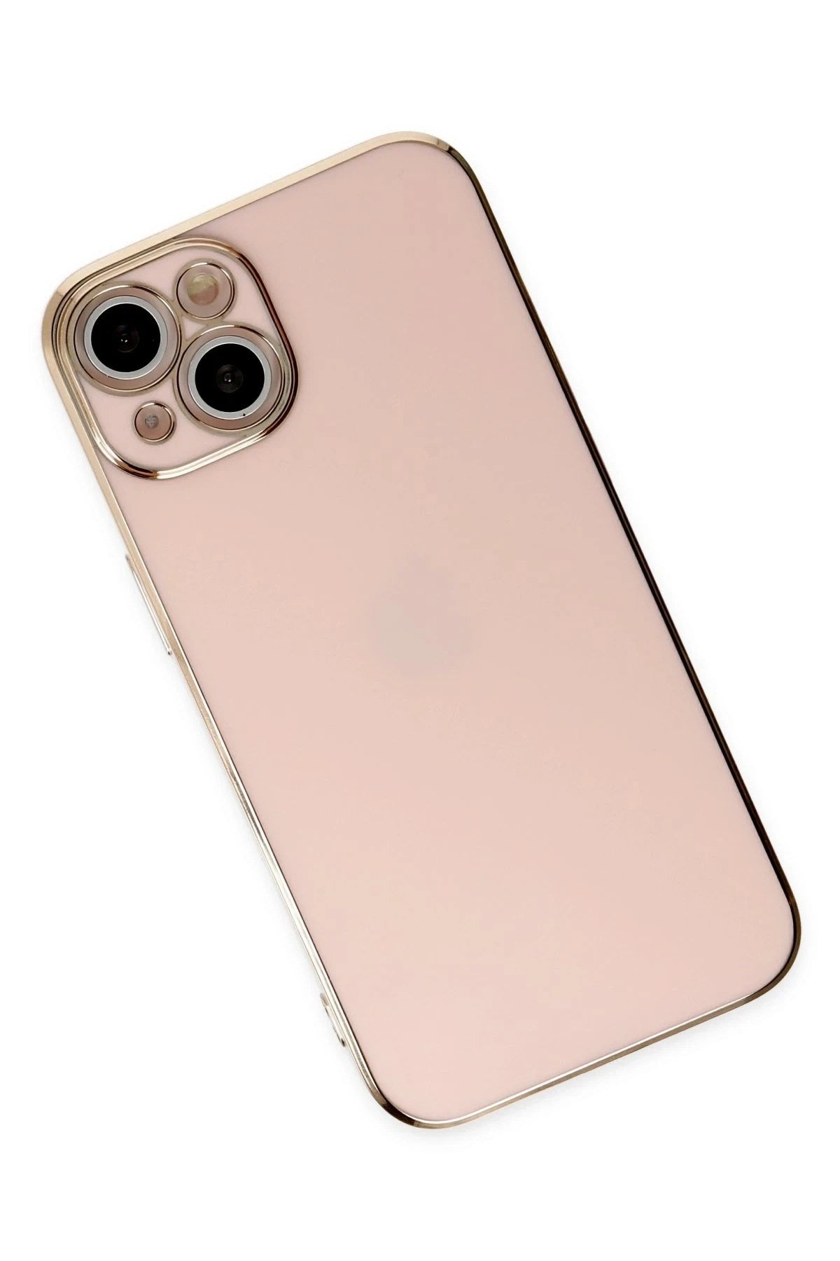 Mey İthalat® iPhone 14 Kılıf Volet Silikon - Pembe