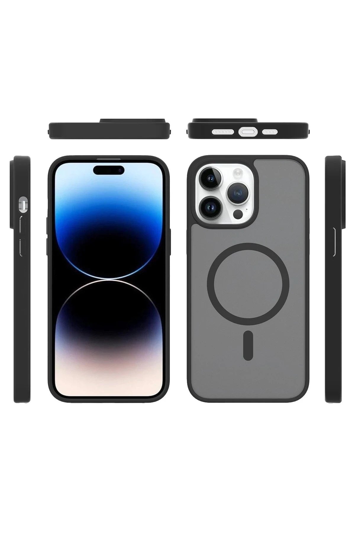 Mey İthalat® iPhone 11 Pro Max Jota Magsafe Kapak - Siyah