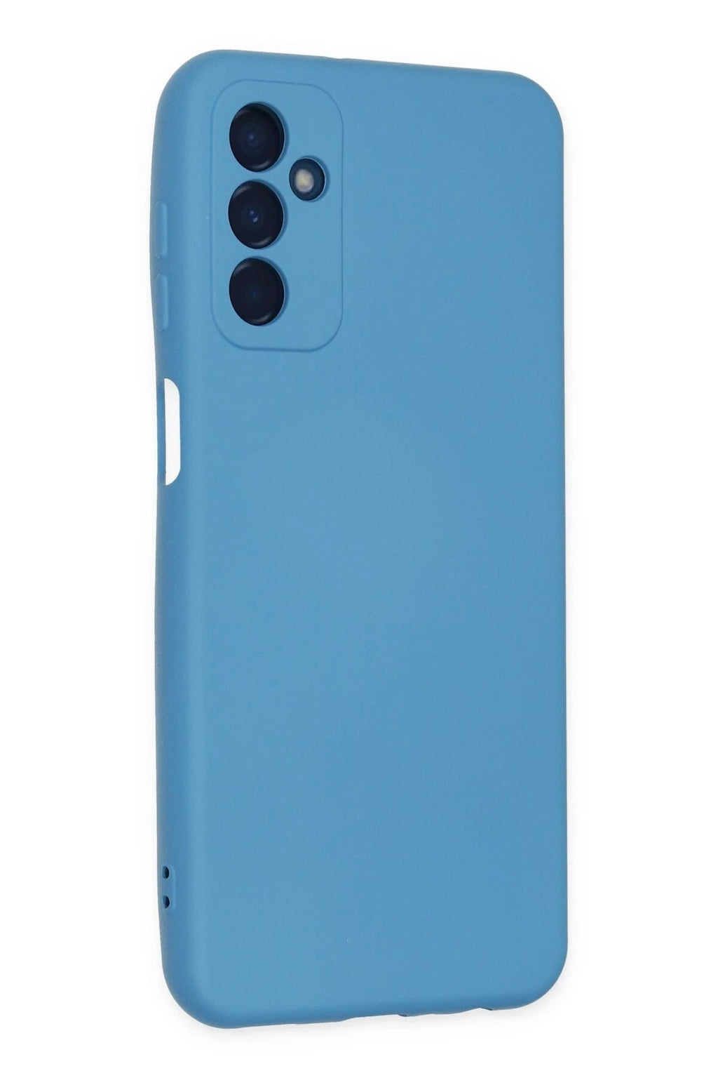 Mey İthalat® Samsung Galaxy M23 Kılıf Nano içi Kadife Silikon - Mavi