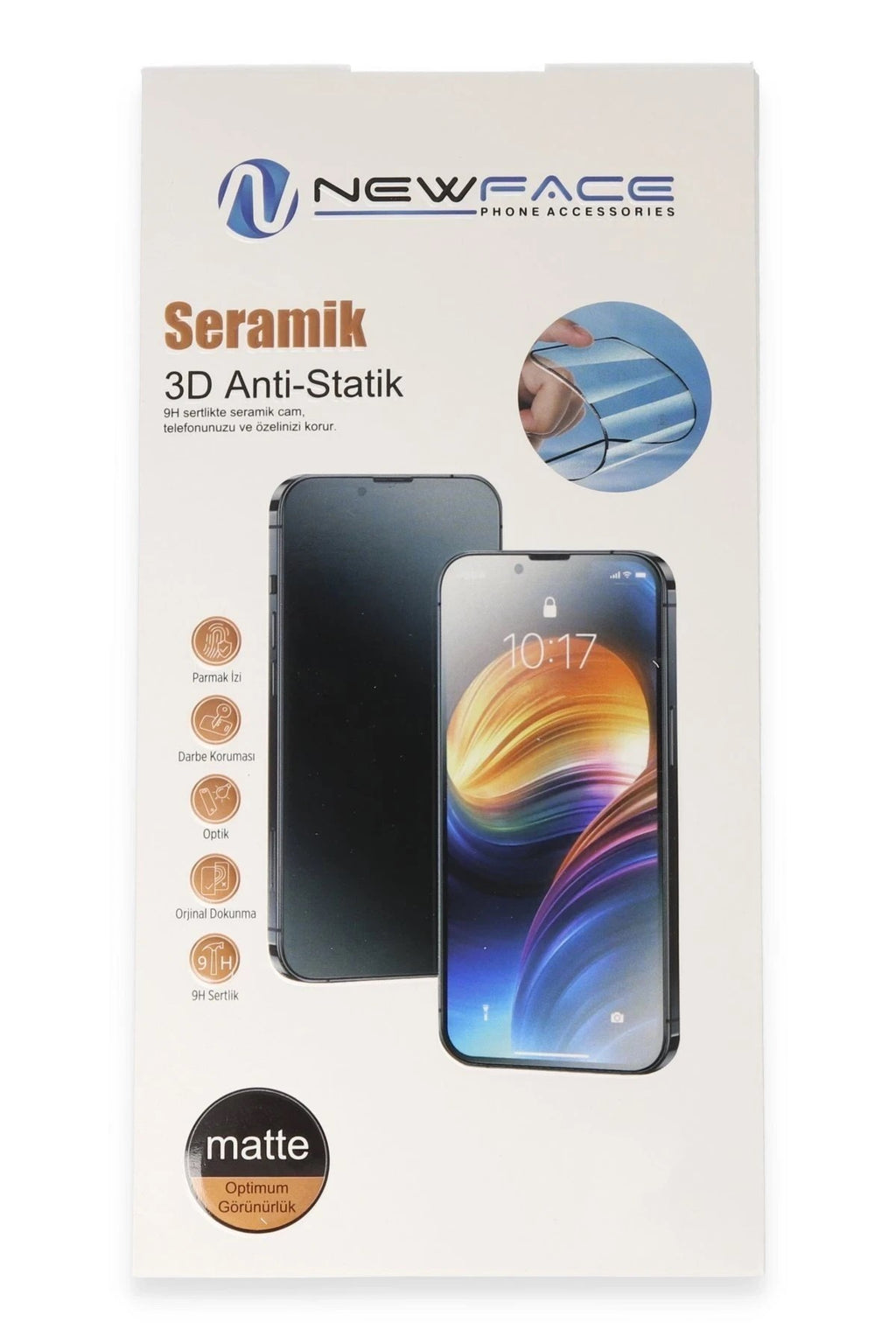 Mey İthalat® Redmi 13C 3D Antistatik Mat Seramik Nano Ekran Koruyucu