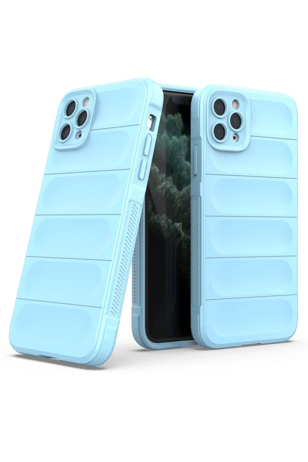 Mey İthalat® iPhone 11 Pro Kılıf Optimum Silikon - Sky Blue