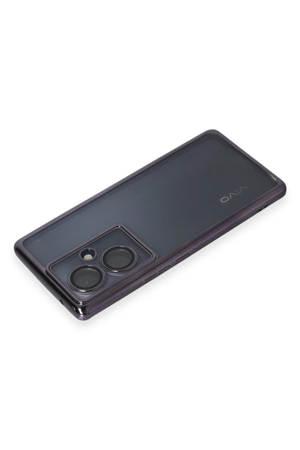 Mey İthalat® Vivo V29 Lite Kılıf Lensli Silikon - Mor