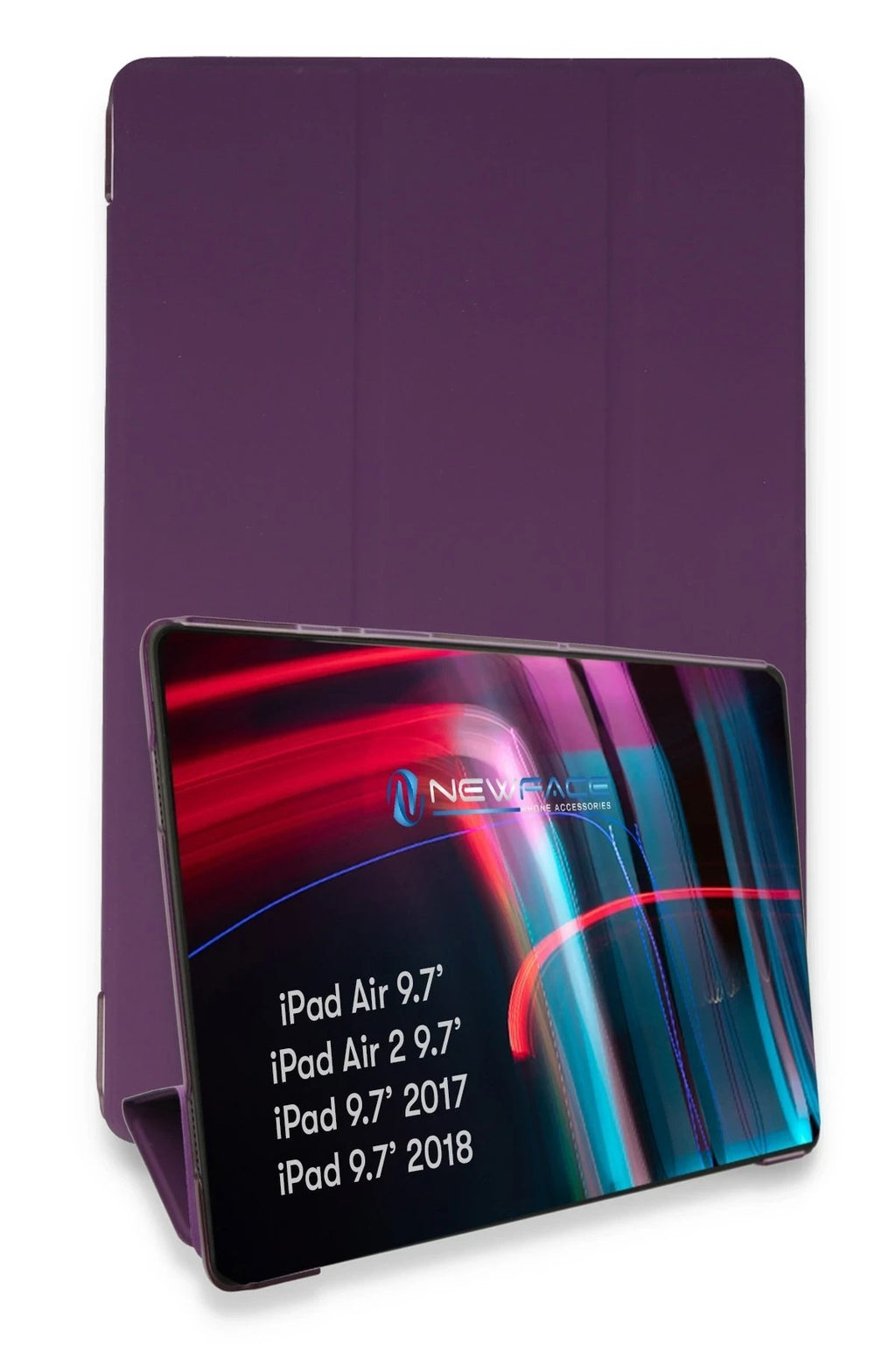 Mey İthalat® iPad 5 Air 9.7 Kılıf Tablet Smart Kılıf - Mor