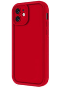Mey İthalat® iPhone 11 Kılıf Viera Silikon - Kırmızı