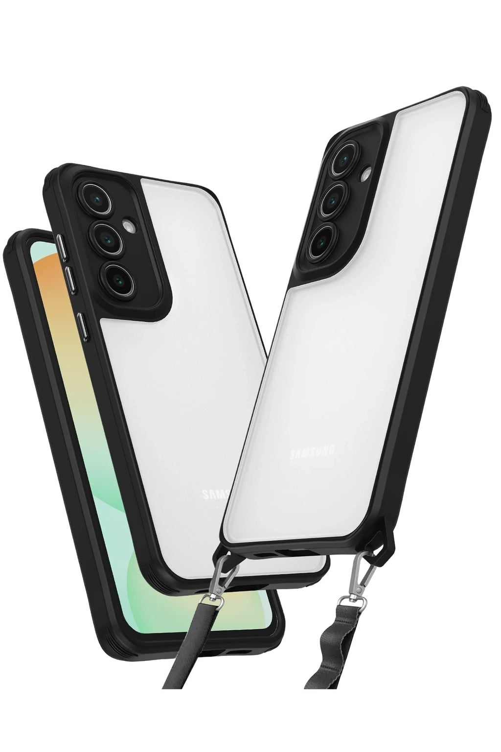 Mey İthalat® Samsung Galaxy A35 5G Kılıf Penta Silikon Kılıf - Siyah