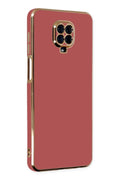 Mey İthalat® Redmi Note 9 Pro Kılıf Volet Silikon - Kırmızı