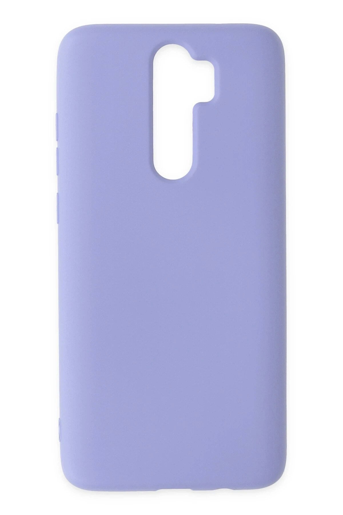 Mey İthalat® Redmi Note 8 Pro Kılıf Nano içi Kadife Silikon - Lila