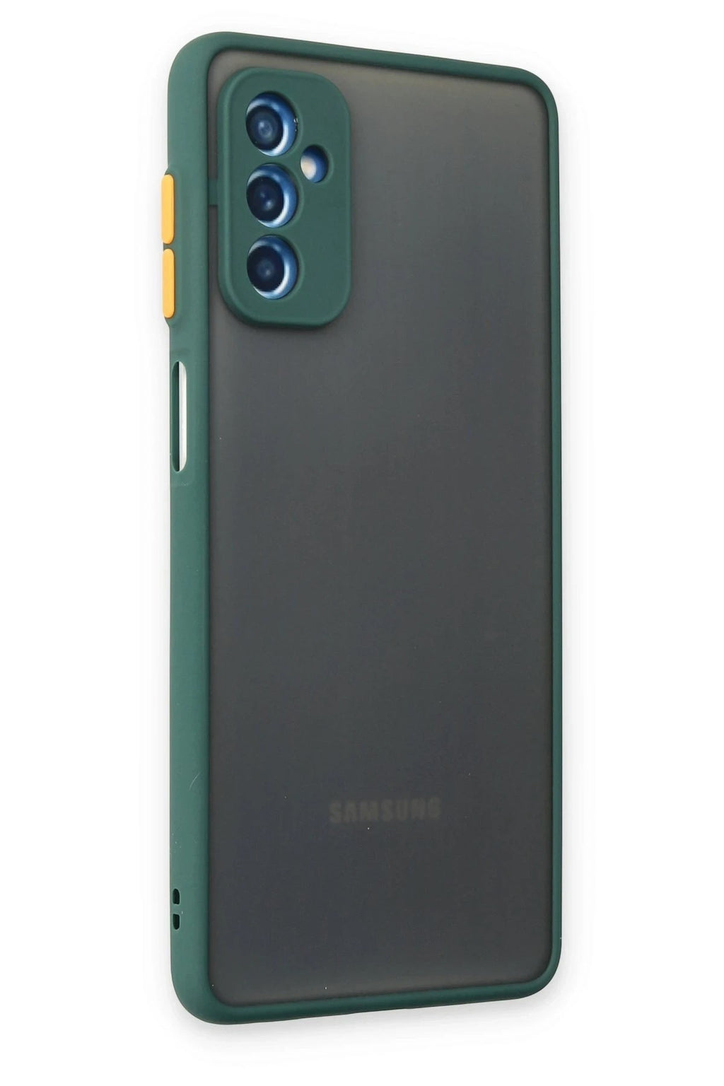 Mey İthalat® Samsung Galaxy M52 5G Kılıf Montreal Silikon Kapak - Yeşil