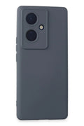 Mey İthalat® Vivo V29 Lite Kılıf Nano içi Kadife Silikon - Gri