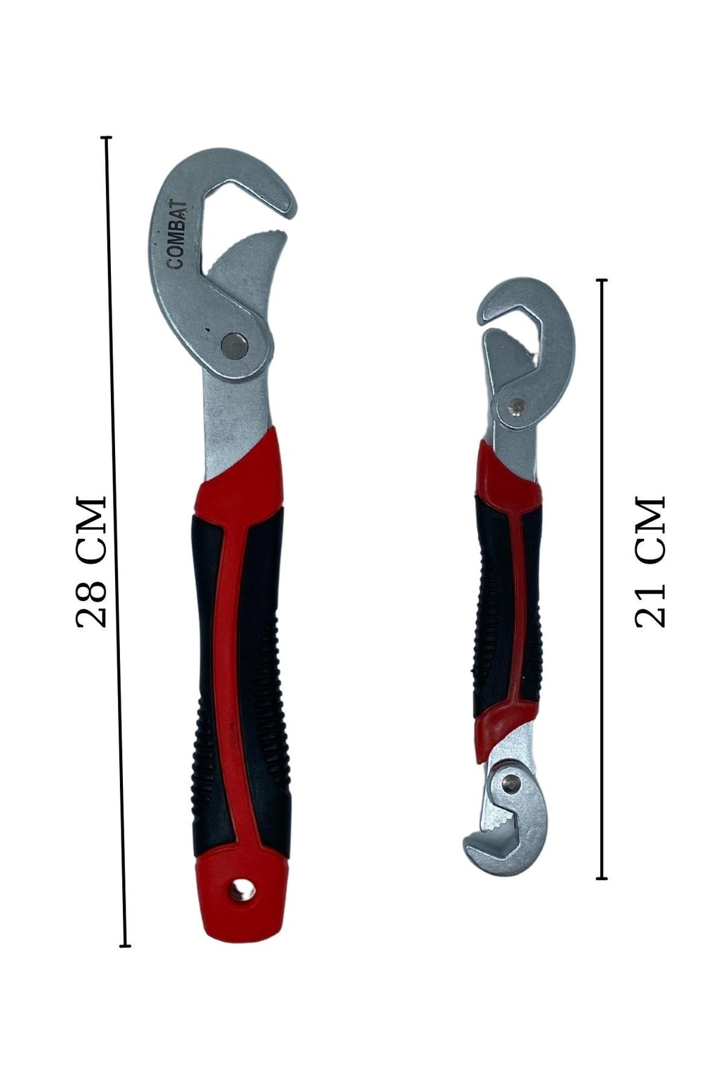 Çok Fonksiyonlu Ergonomik Ayarlanabilir Büyük Küçük Akıllı Pense Anahtar 2li Set