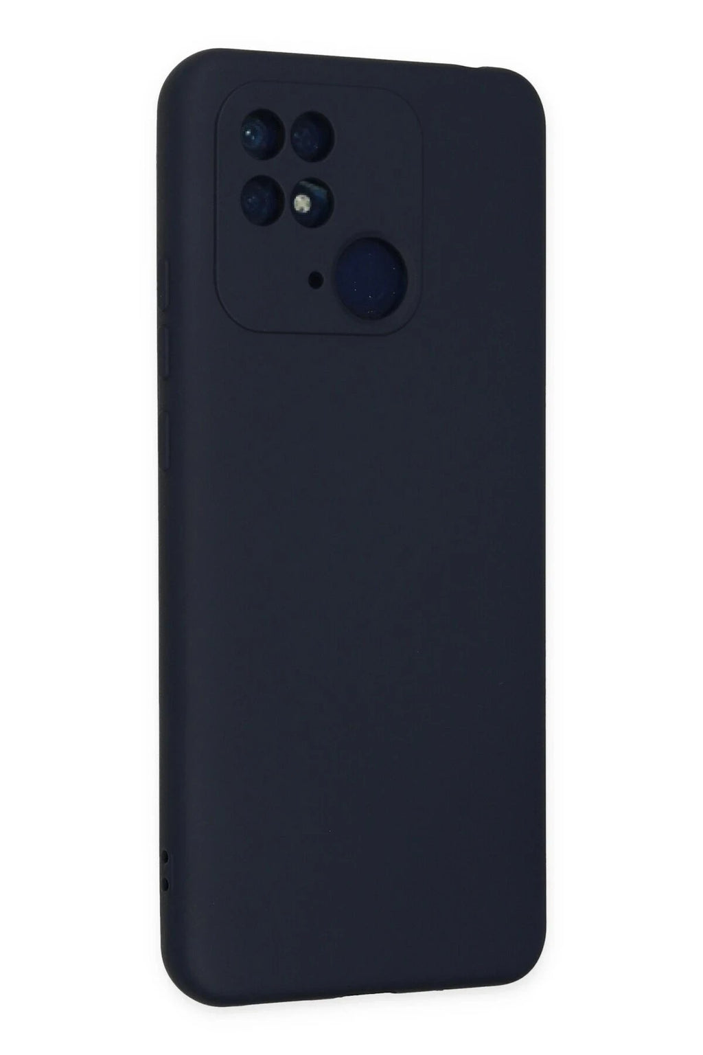 Mey İthalat® Redmi 10C Kılıf Nano içi Kadife Silikon - Lacivert