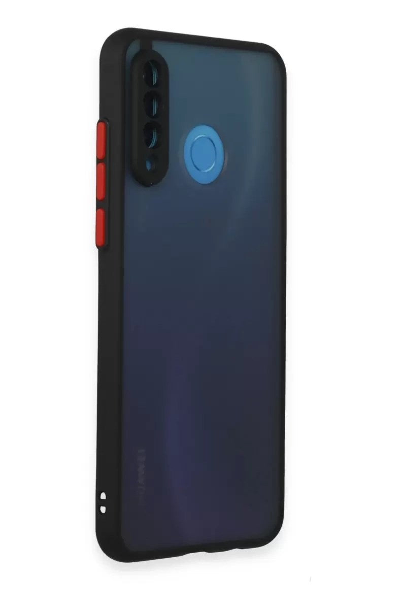 Mey İthalat® Huawei P30 Lite Kılıf Montreal Silikon Kapak - Siyah