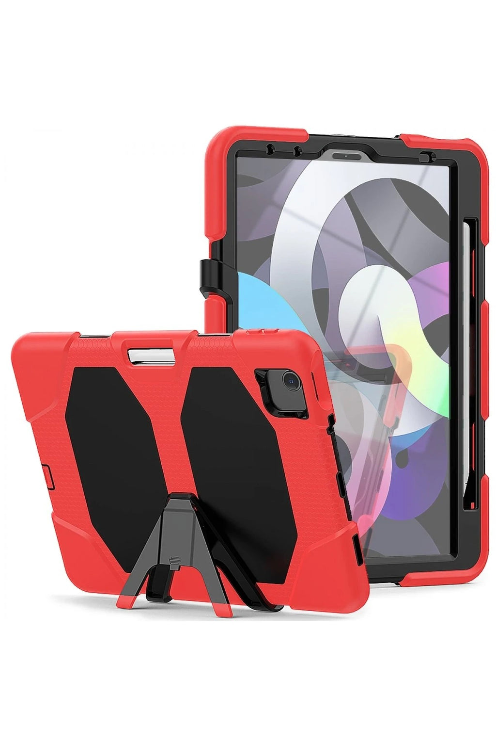Mey İthalat® iPad Pro 11 (2020) Kılıf Griffin Tablet Kapak - Kırmızı
