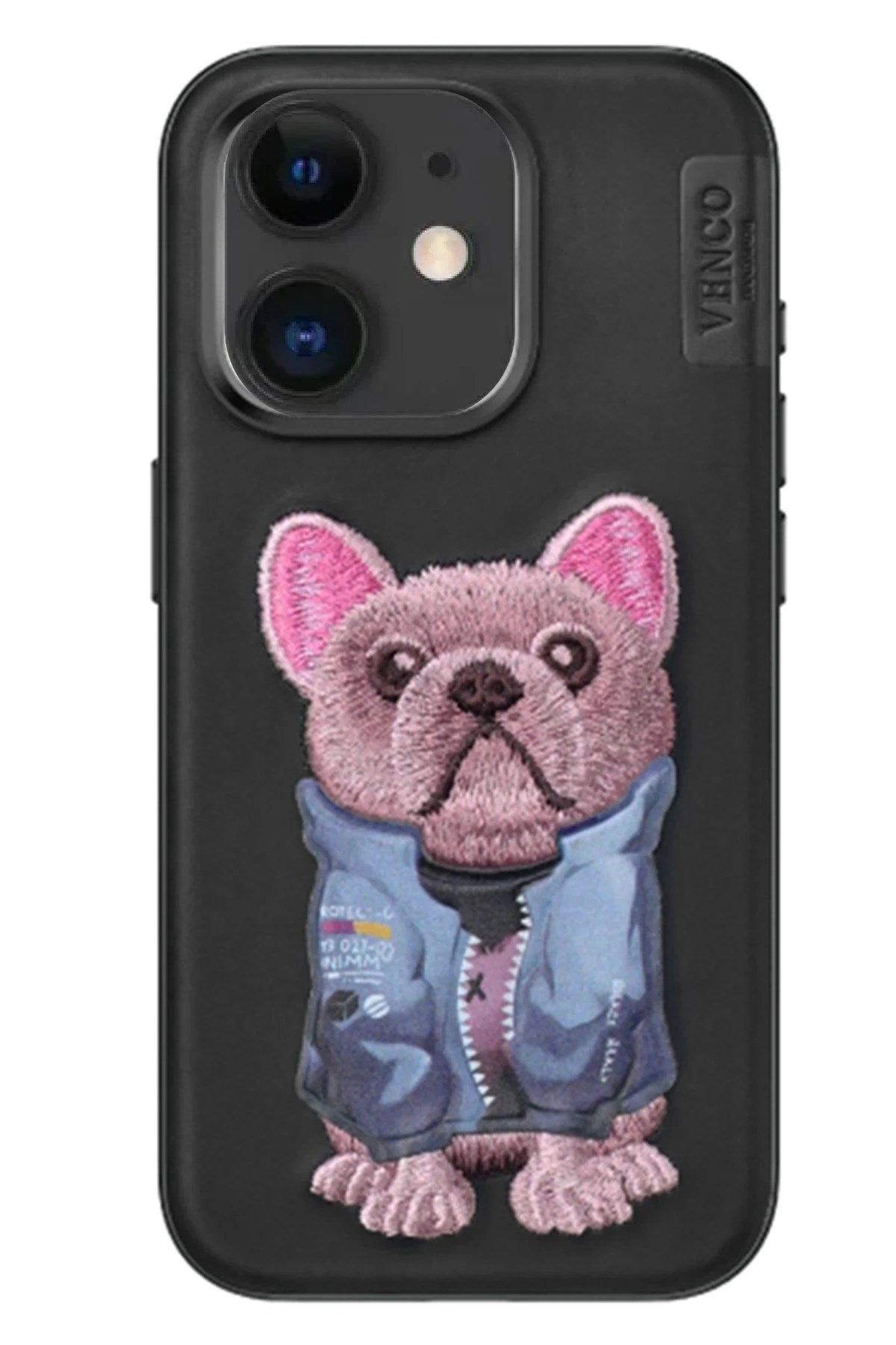 Mey İthalat® iPhone 11 Cute Desenli Kapak - Siyah