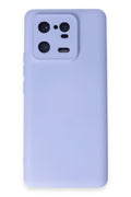 Mey İthalat® Mi 13 Pro Kılıf Nano içi Kadife Silikon - Lila