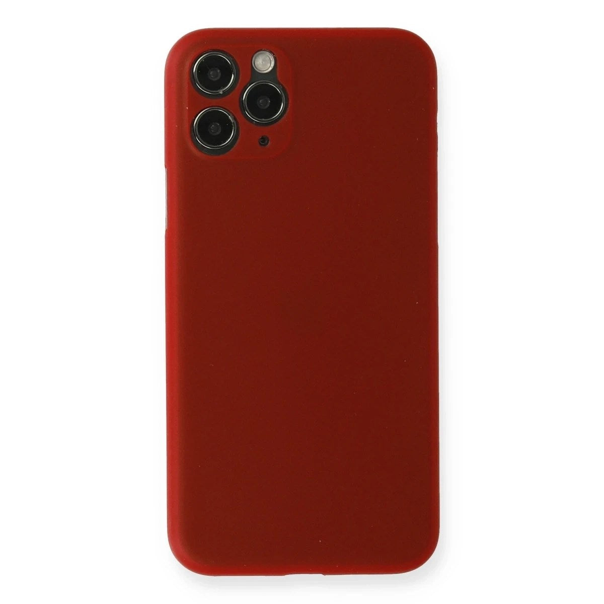 Mey İthalat® iPhone 11 Pro Max Kılıf PP Ultra İnce Kapak - Kırmızı