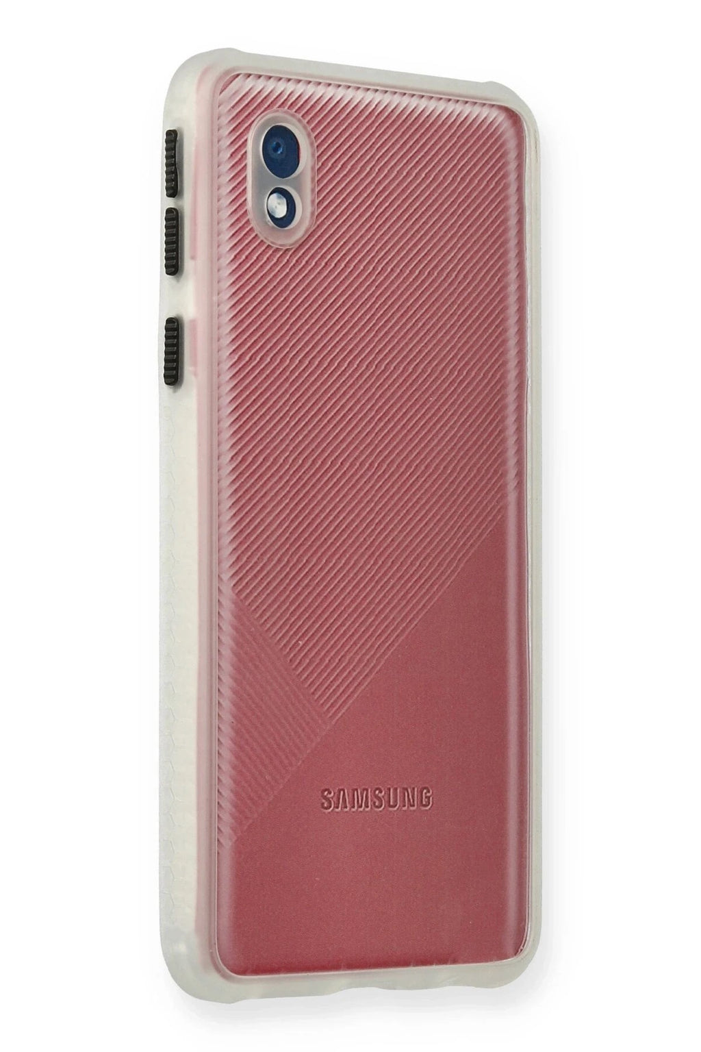 Mey İthalat® Samsung Galaxy A01 Core Kılıf Miami Şeffaf Silikon - Şeffaf