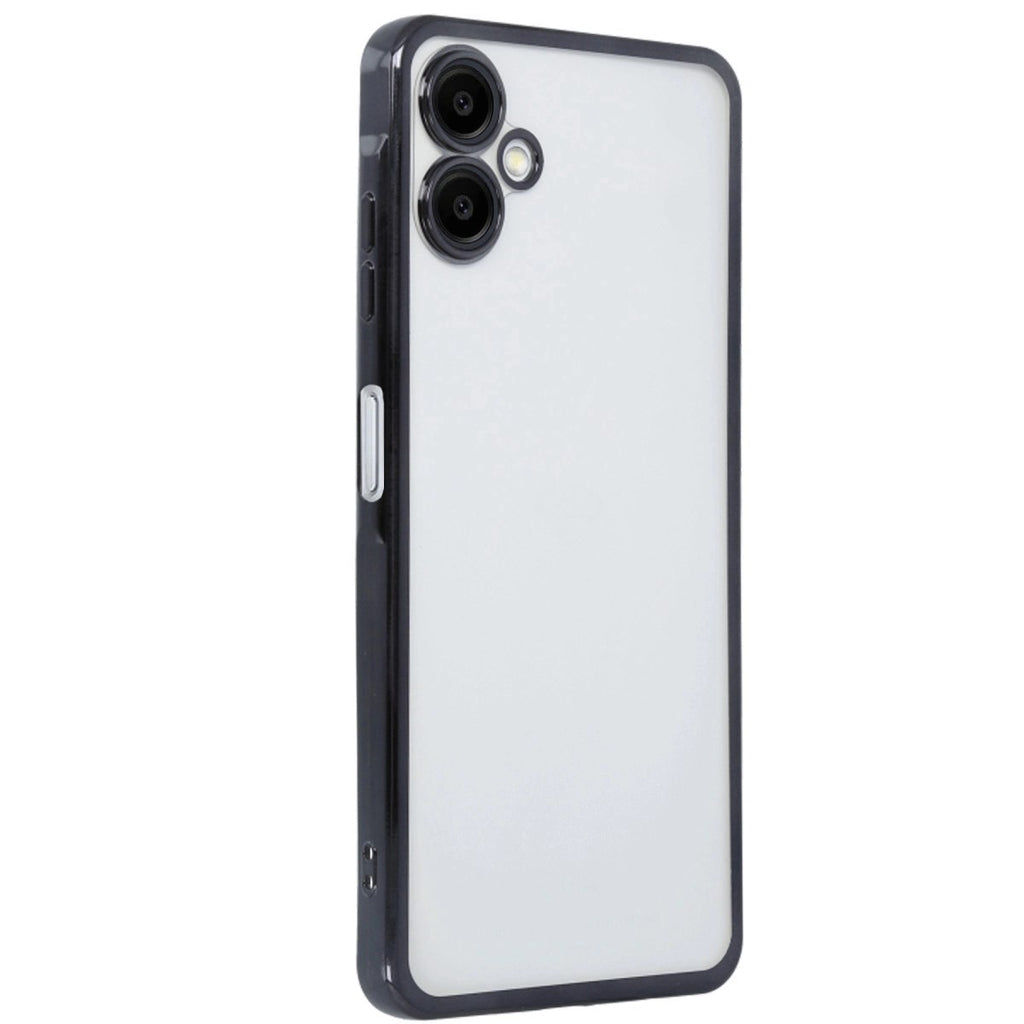 Mey İthalat® Samsung Galaxy A06 Kılıf Lensli Silikon - Siyah
