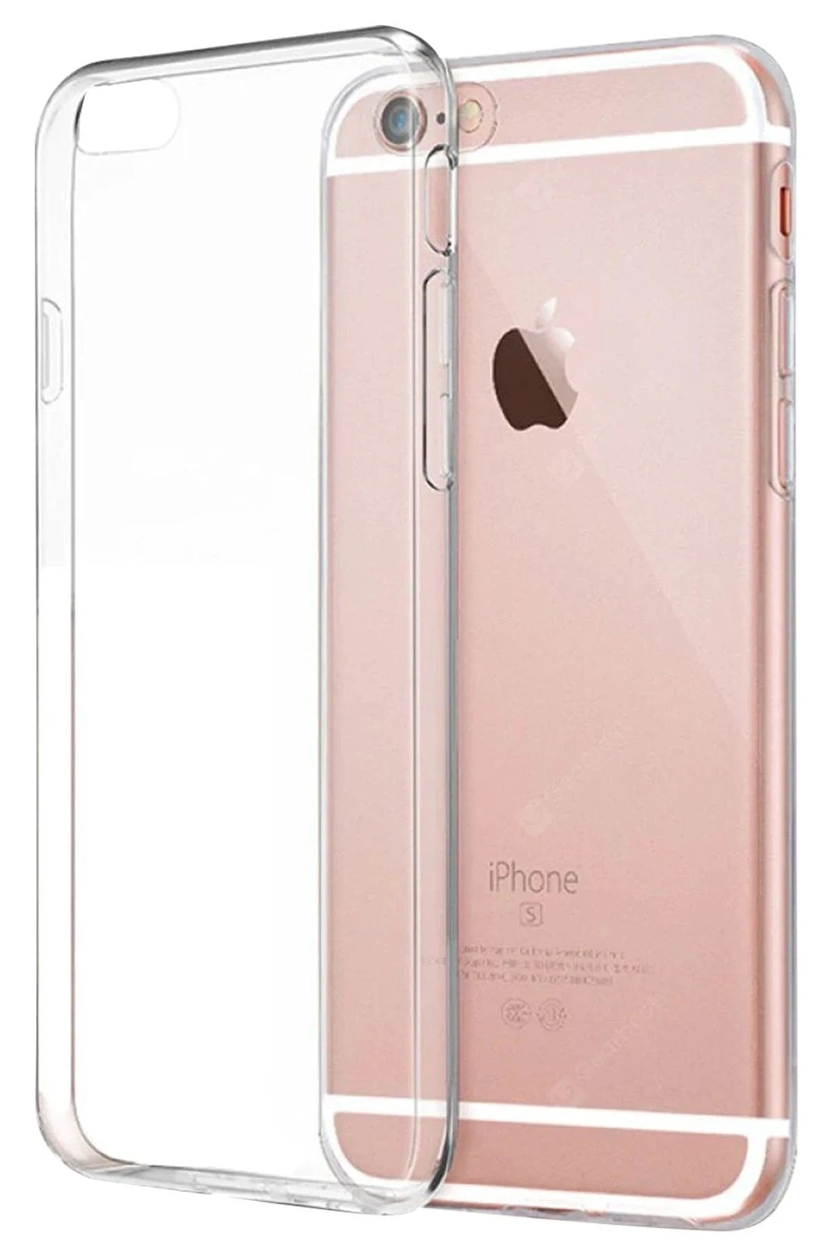 Mey İthalat® iPhone 6 Kılıf Lüx Şeffaf Silikon