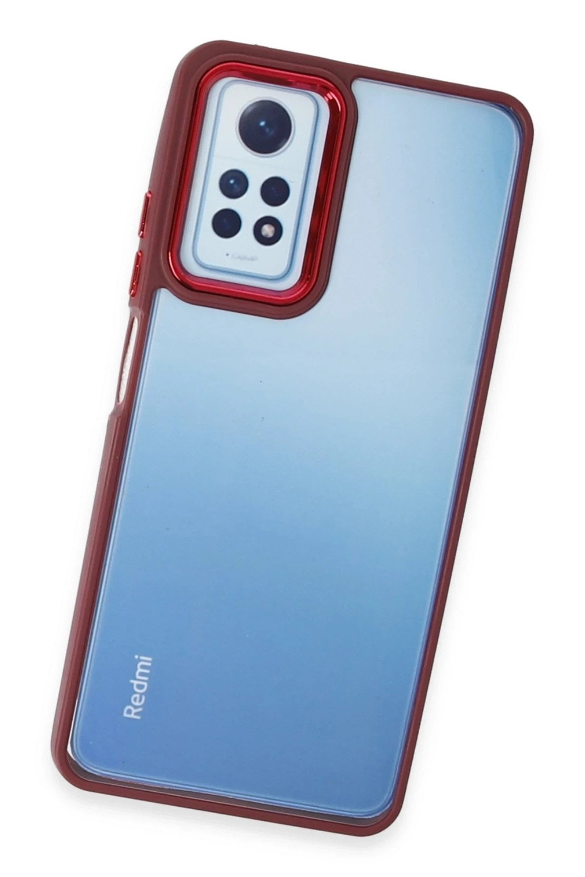 Mey İthalat® Redmi Note 12 Pro 4G Kılıf Dora Kapak - Kırmızı