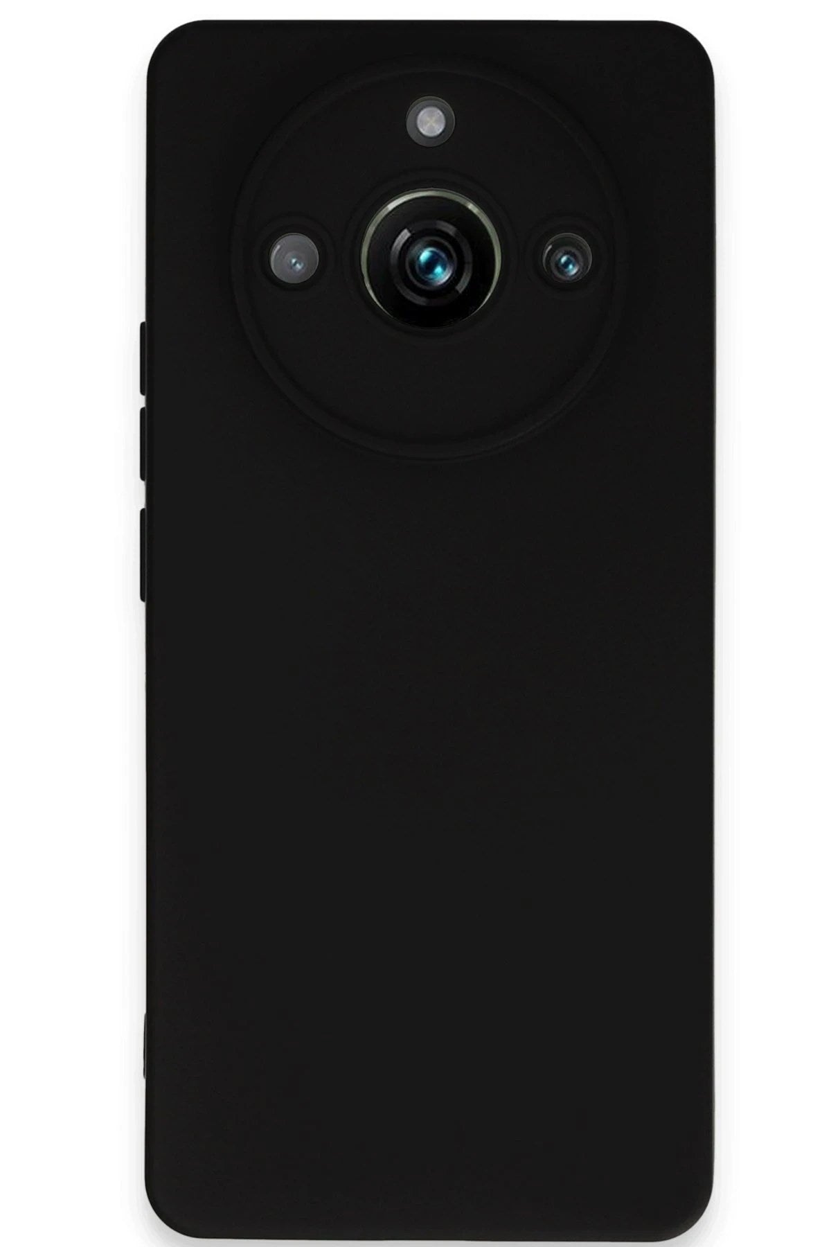 Mey İthalat® Realme 11 Pro Kılıf Nano içi Kadife Silikon - Siyah