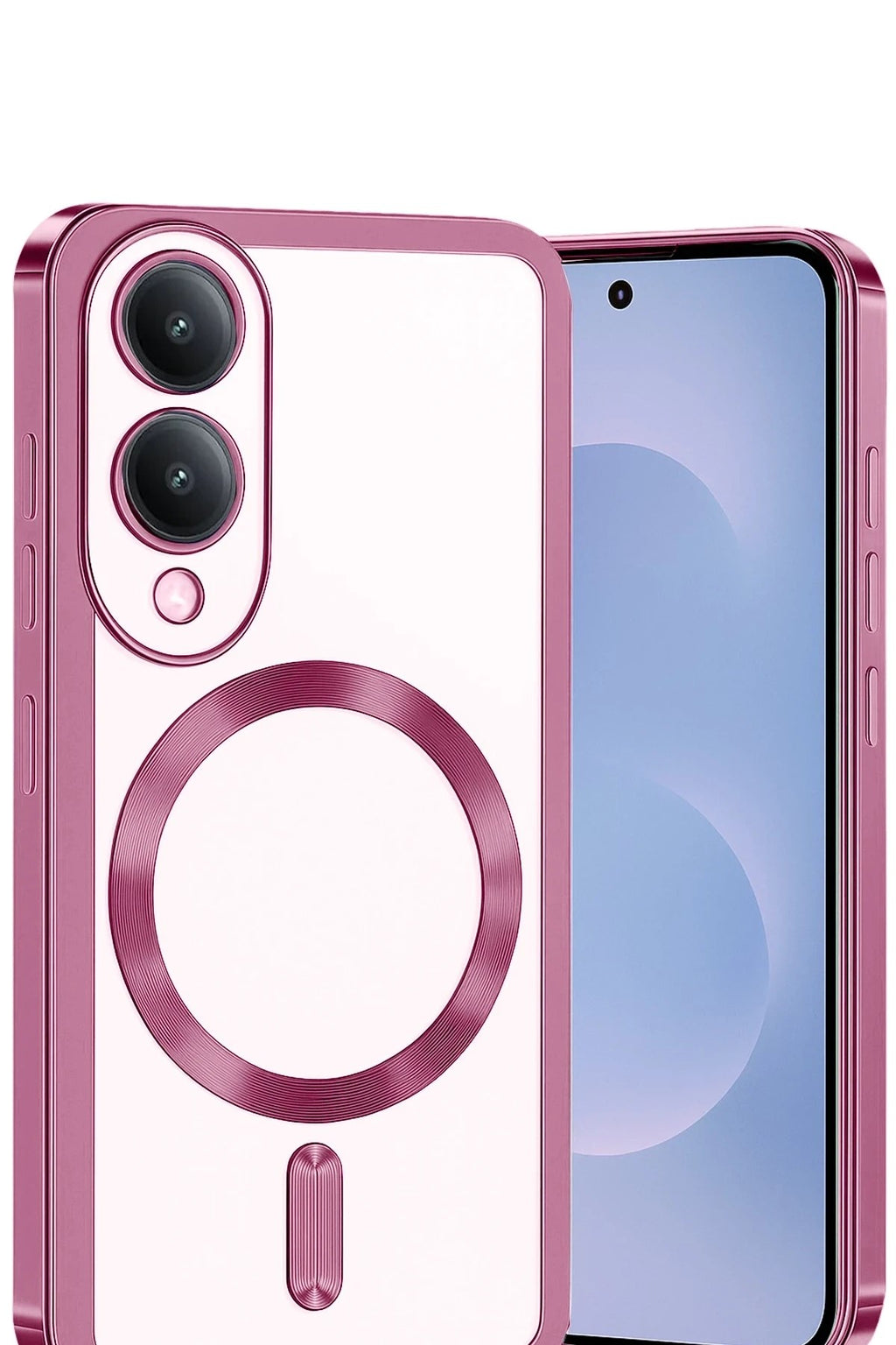 Mey İthalat® Samsung Galaxy S25 Edge Kross Magneticsafe Kapak - Rose