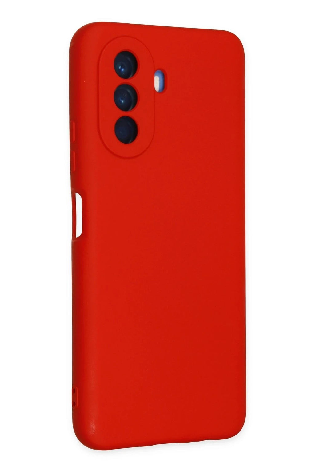 Mey İthalat® Huawei Nova Y70 Kılıf Nano içi Kadife Silikon - Kırmızı