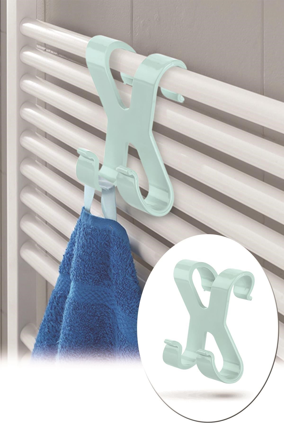 Mutfak Banyo Dolap Kapağına Takılan Meta Havlu Askılığı Aparatı