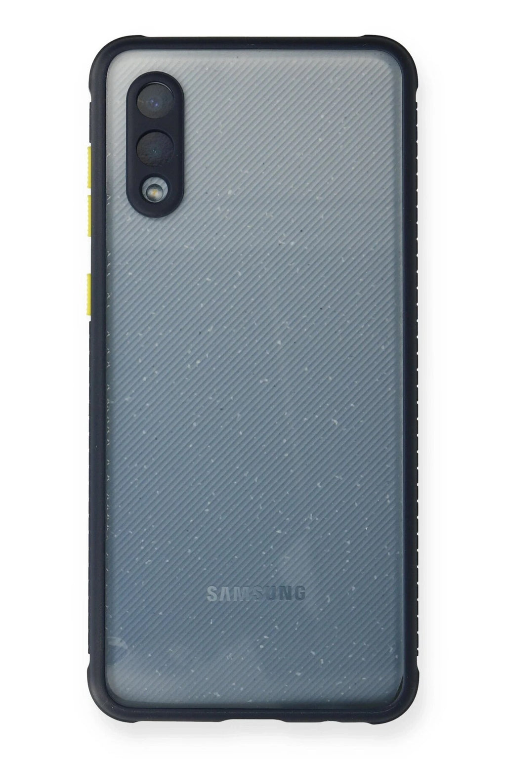 Mey İthalat® Samsung Galaxy A02 Kılıf Miami Şeffaf Silikon - Lacivert