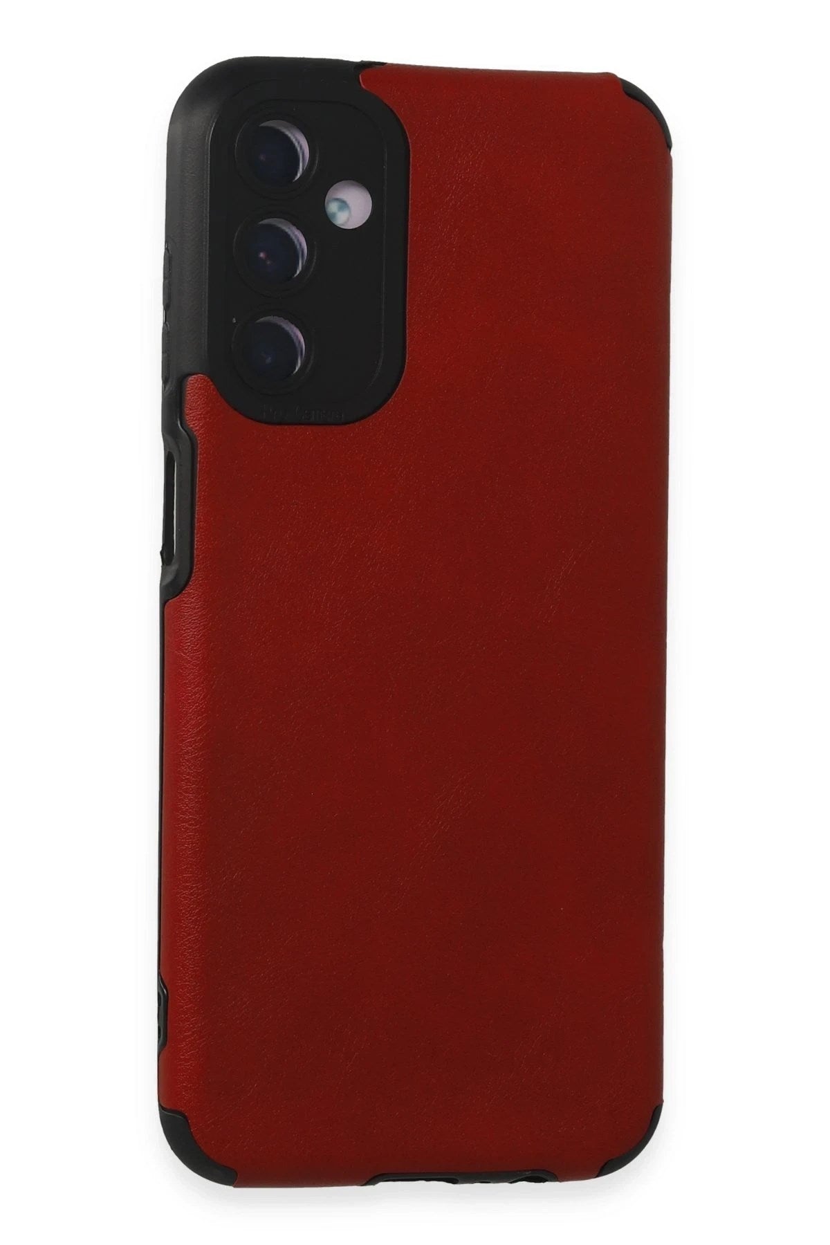 Mey İthalat® Samsung Galaxy M14 5G Kılıf Loop Deri Silikon - Kırmızı