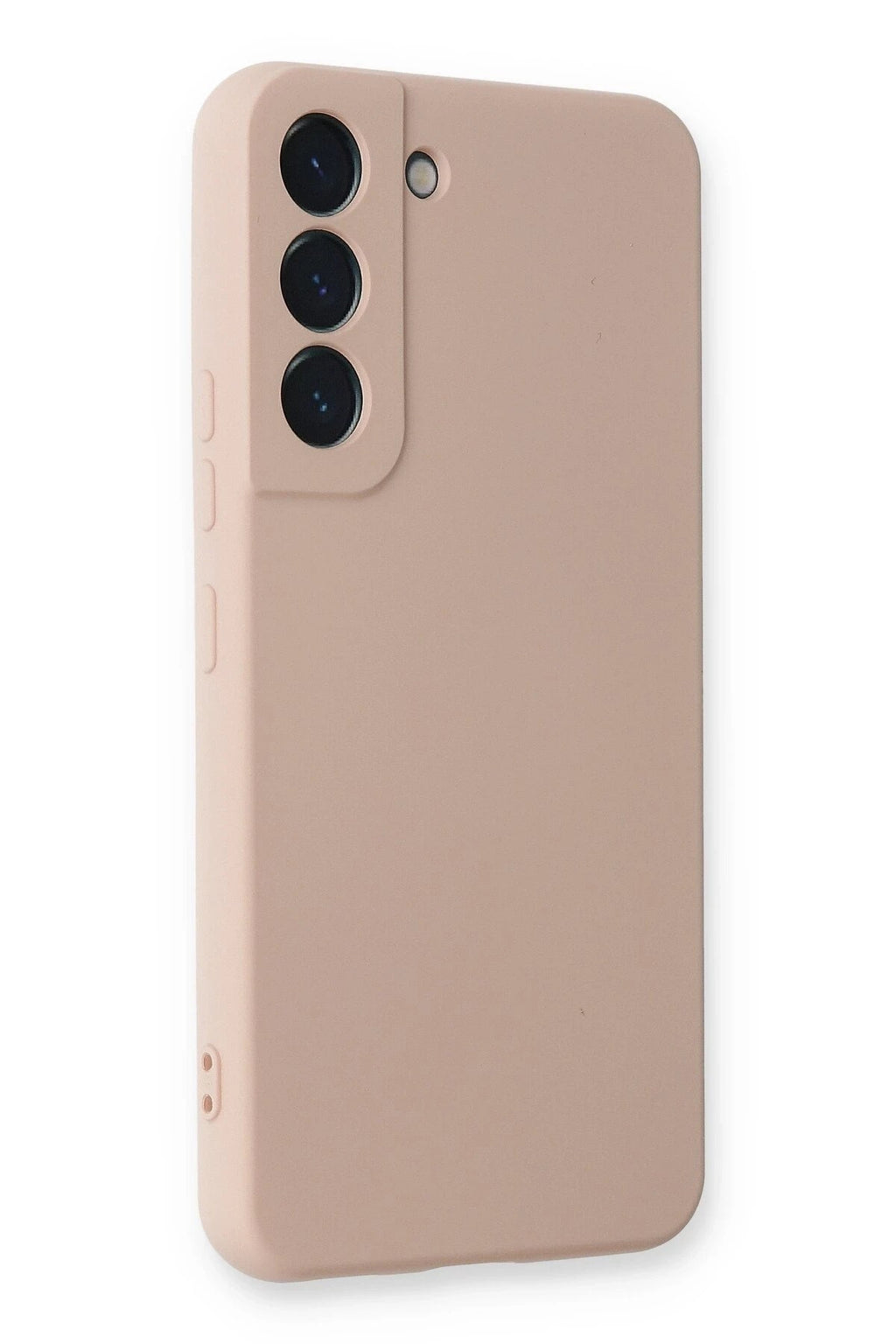 Mey İthalat® Samsung Galaxy S23 Plus Kılıf Nano içi Kadife Silikon - Pudra