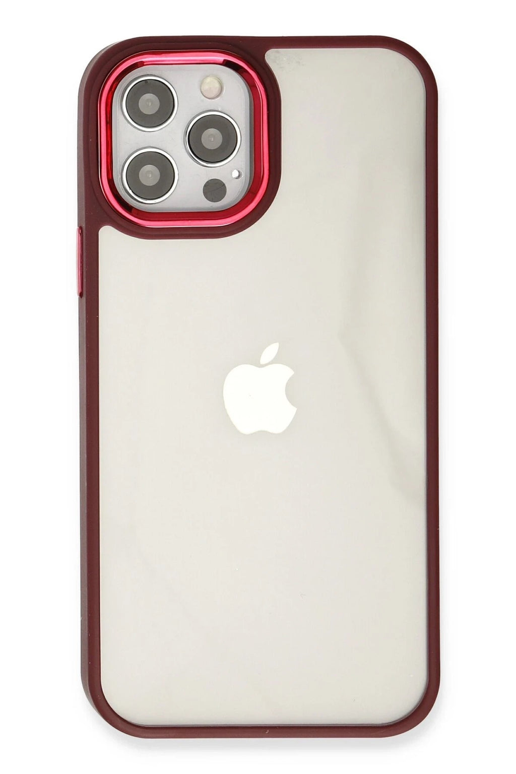 Mey İthalat® iPhone 12 Pro Max Kılıf Dora Kapak - Kırmızı