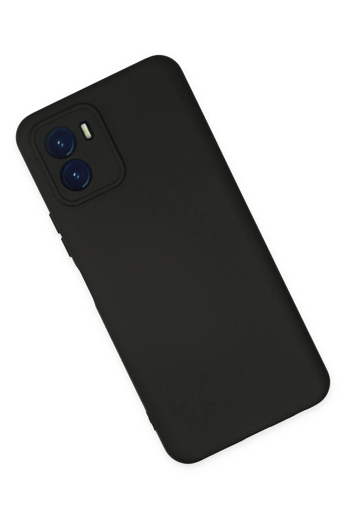 Mey İthalat® Vivo Y15S Kılıf Nano içi Kadife Silikon - Siyah
