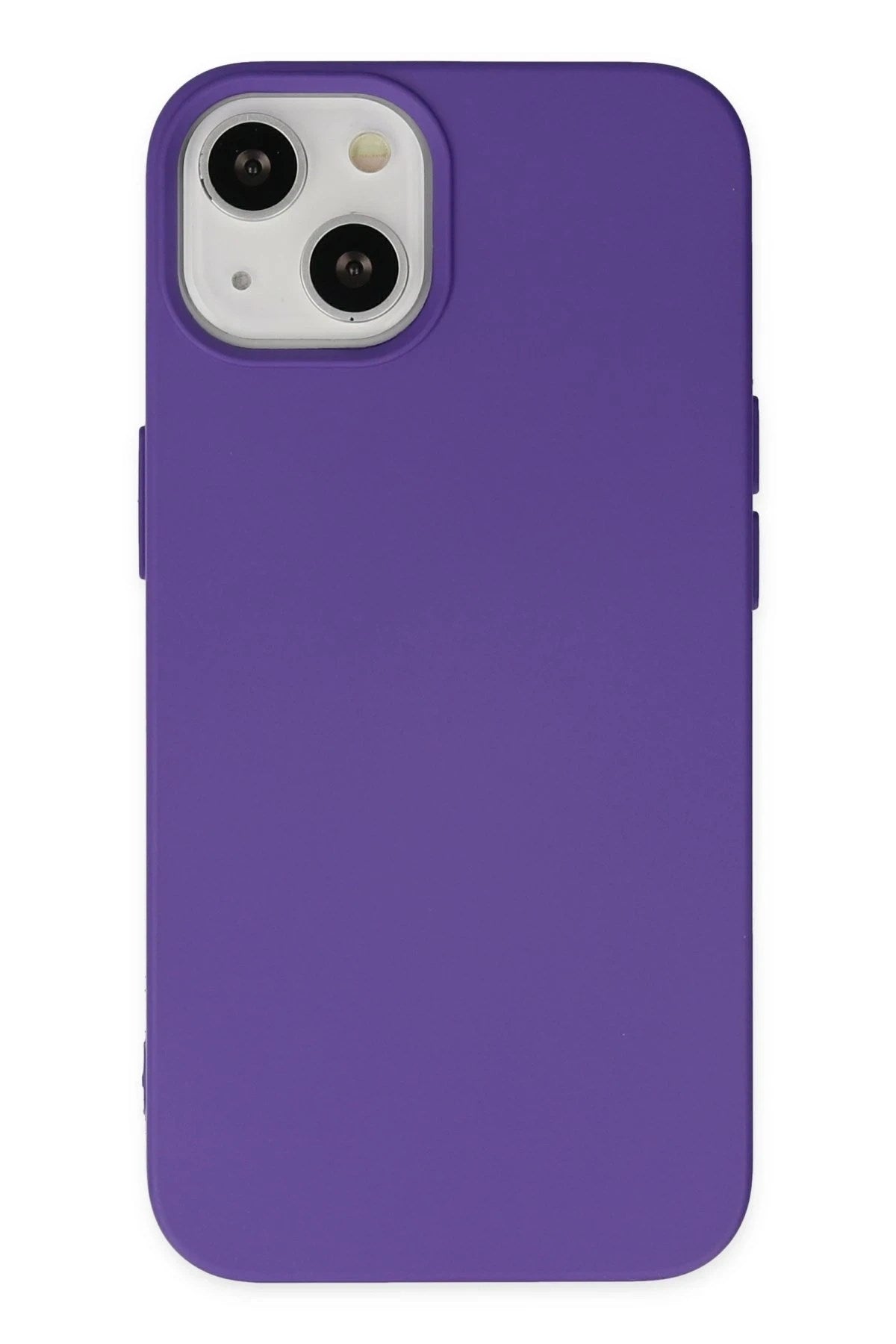 Mey İthalat® iPhone 14 Plus Kılıf Nano içi Kadife Silikon - Mor