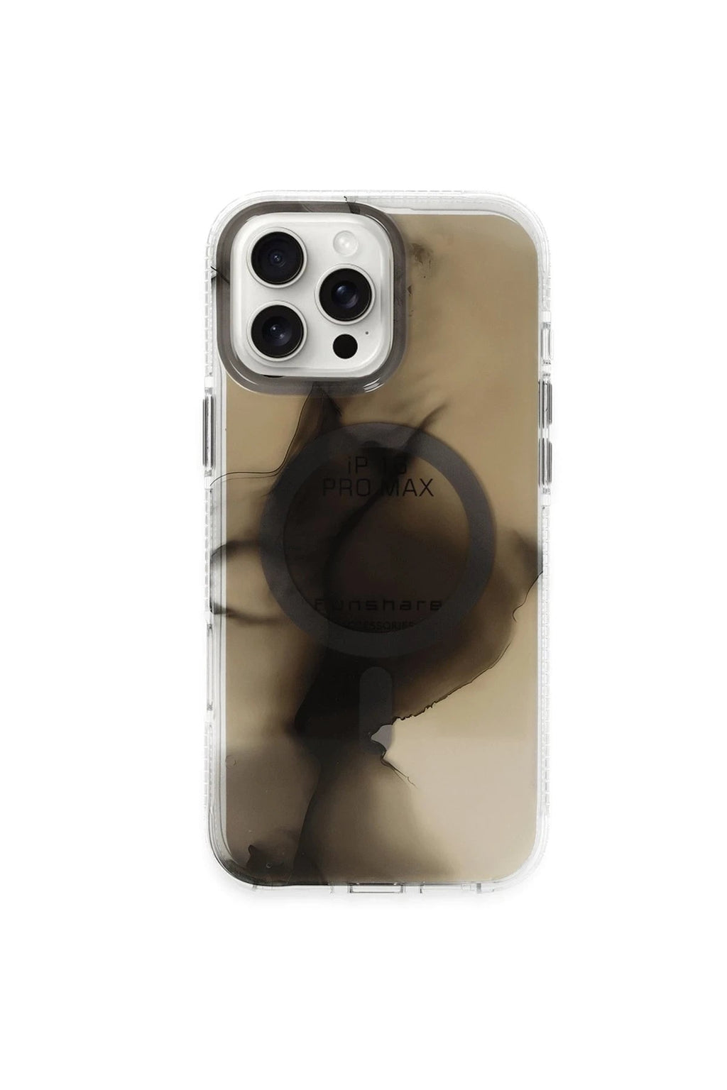 Mey İthalat® iPhone 16 Pro Phantom Magsafe Kapak - Siyah