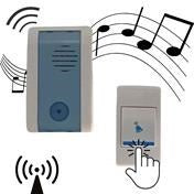 Wireless Bağlantılı Ev, Ofis, Daire veya Bahçe Kapıları İçin Kablosuz Kapı Zili